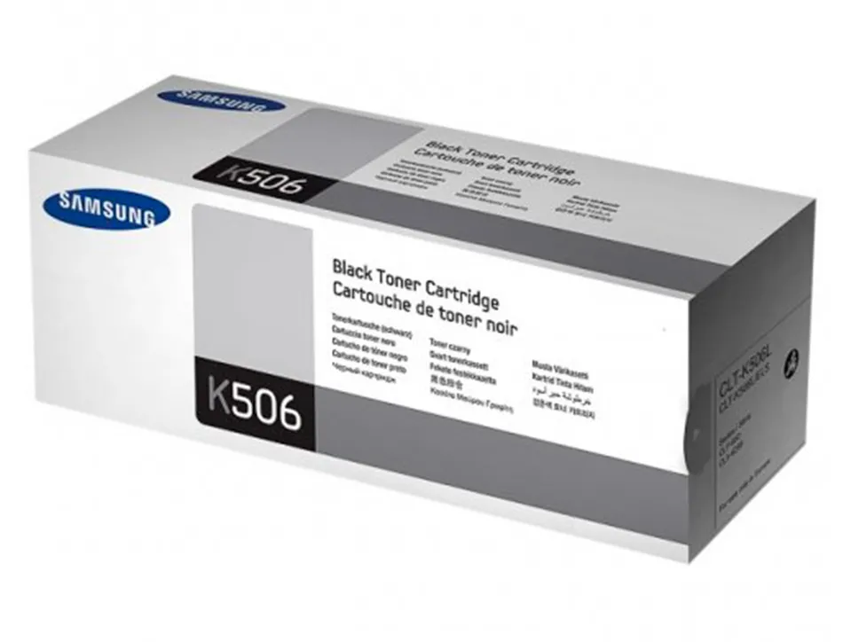 Cartouche samsung clt-k506l couleur noir 6000 pag