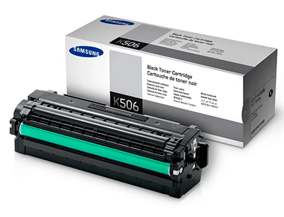 Cartouche samsung clt-k506l couleur noir 6000 pag