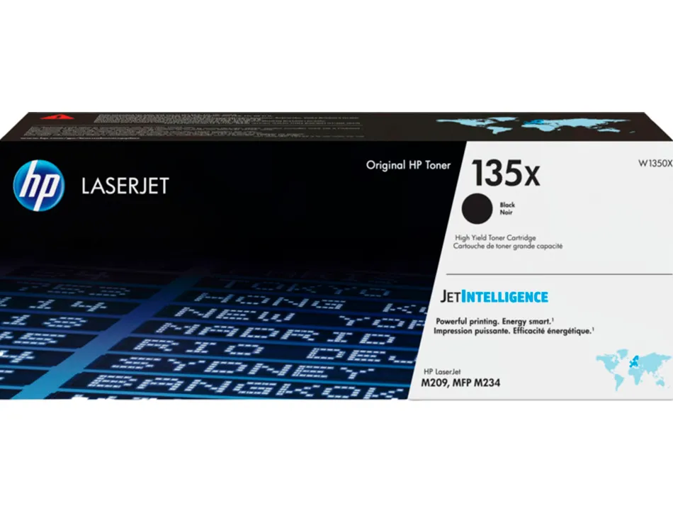 Cartouche toner laser hp 135x/w1350x 2400p