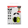 Casque anti-bruit 3m peltor enfant jusqu'a 27db coloris vert neon