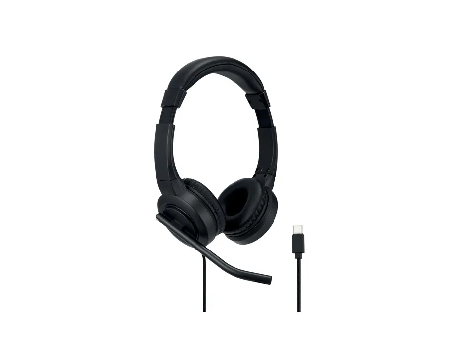 Casque kensington h1000 usb-c micro pivotant 270 coloris noir