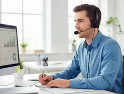 Casque q-connect biaural filaire avec microphone et controle du volume connexion usb cable 2m coloris noir