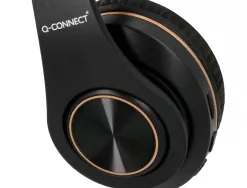 Casque q-connect sans fil serre-tete reglable coloris noir