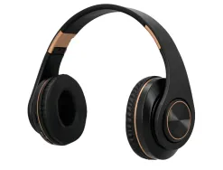 Casque q-connect sans fil serre-tete reglable coloris noir