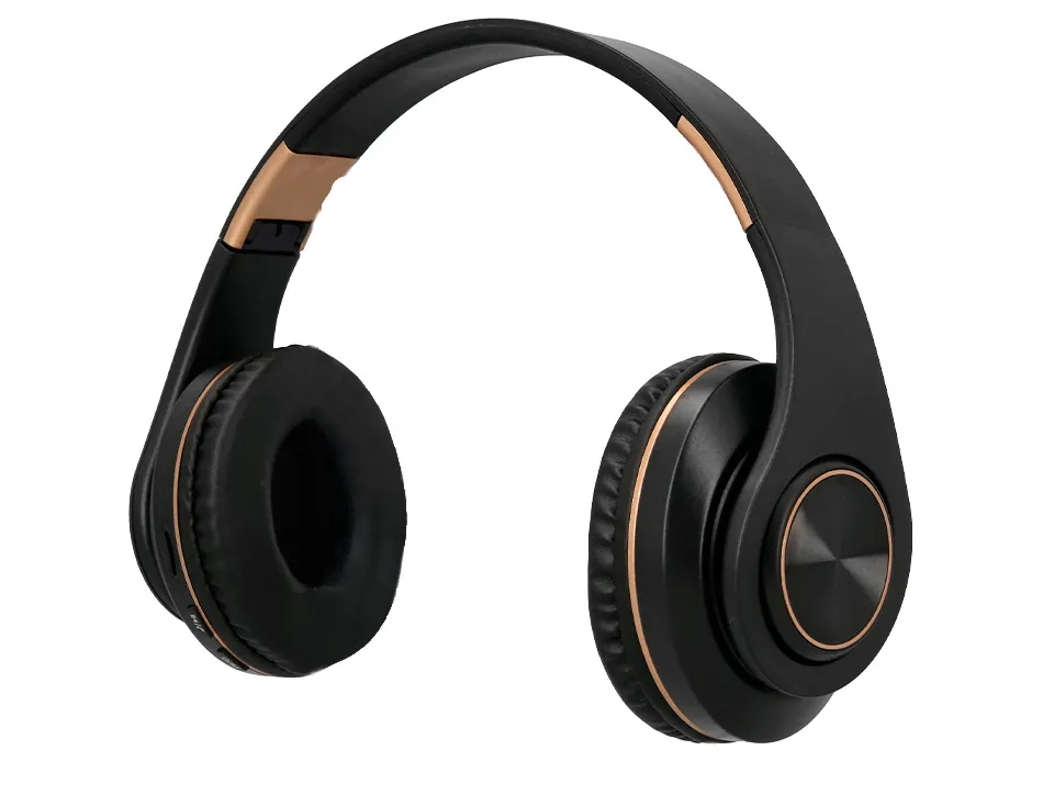 Casque q-connect sans fil serre-tete reglable coloris noir