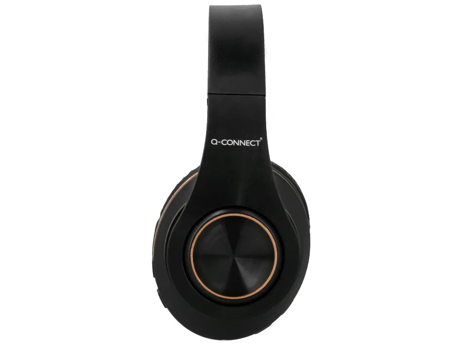 Casque q-connect sans fil serre-tete reglable coloris noir