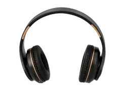 Casque q-connect sans fil serre-tete reglable coloris noir