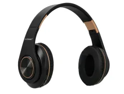 Casque q-connect sans fil serre-tete reglable coloris noir