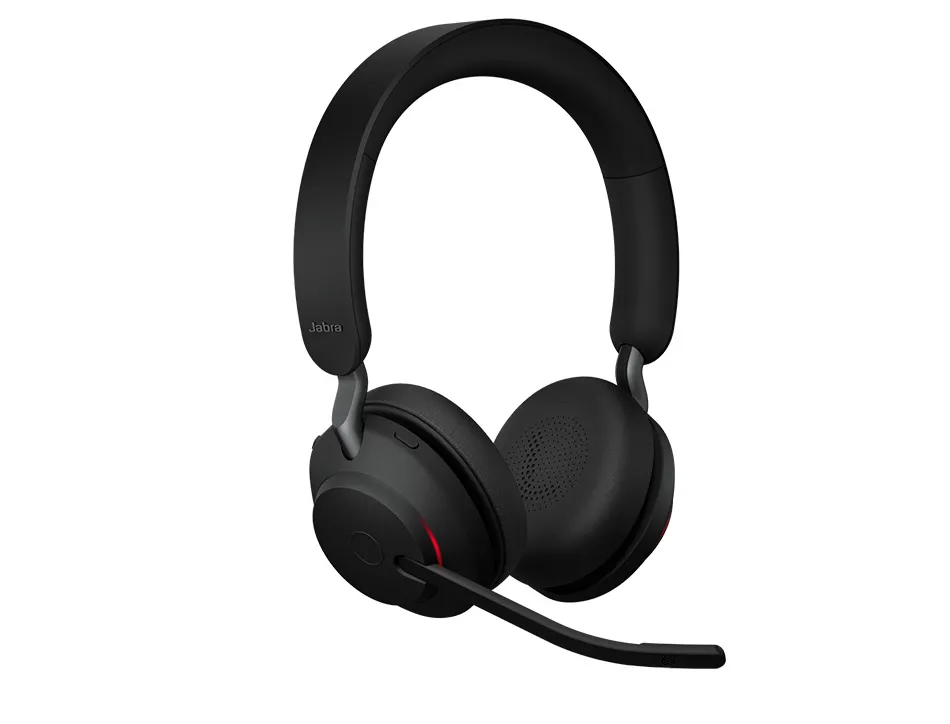Casque san fil jabra evolve 2 65 duo ms + link 380a micro casque bluetooth