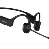 Casque sans fil cleyver conduction osseuse open ear uc bluetooth + dongle usb coloris noir