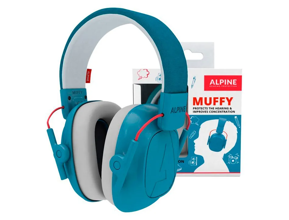 Casque viquel anti-bruit muffy pour enfant coloris bleu