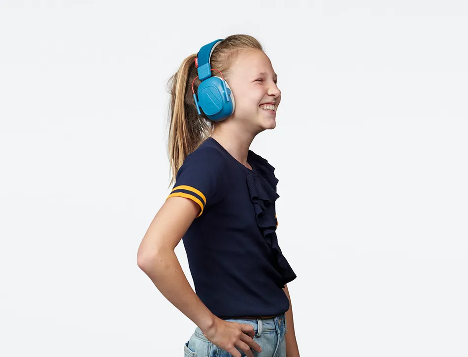 Casque viquel anti-bruit muffy pour enfant coloris bleu