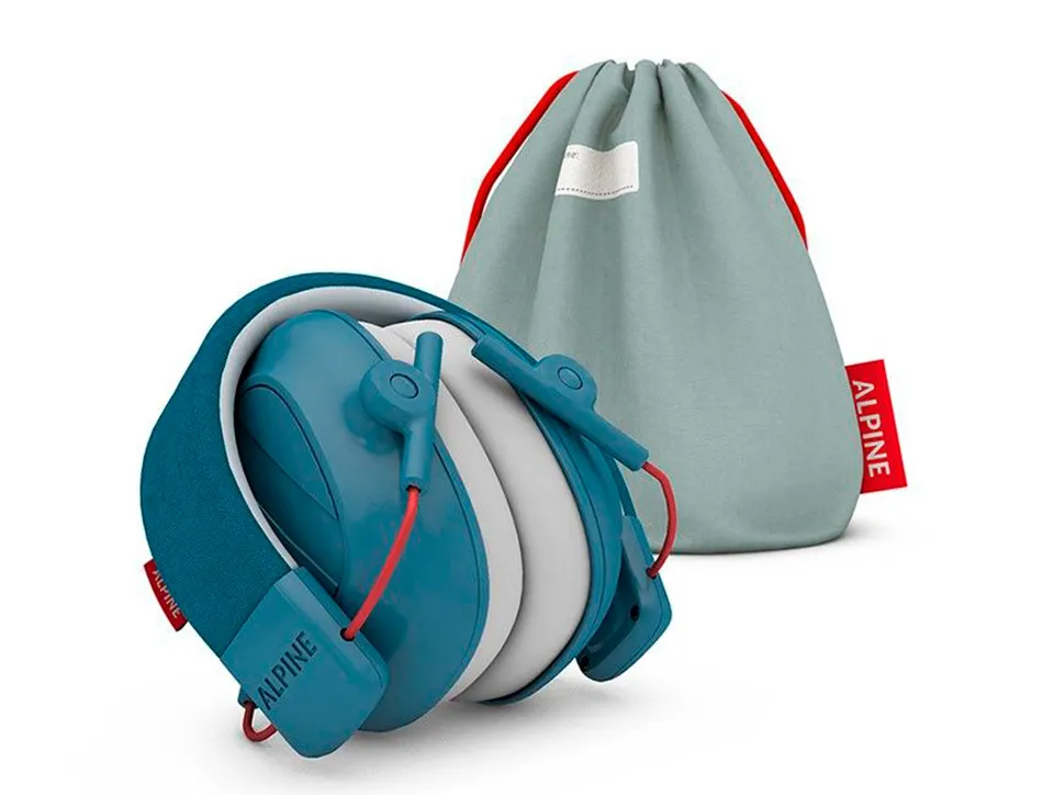 Casque viquel anti-bruit muffy pour enfant coloris bleu