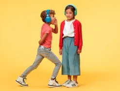 Casque viquel anti-bruit muffy pour enfant coloris rose