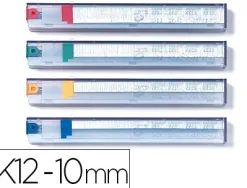 Cassette d'agrafes rapid k10 10 mm pour agrafeuse 5551 capacité agrafage 55 feuilles 1050 unités bte de 5u