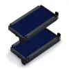Cassette encrage trodat 6/4912 pour tampon encreur printy coloris bleu pack 2 unites