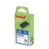 Cassette encrage trodat 6/4642 pour tampon encreur printy coloris bleu pack 2 unites