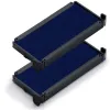 Cassette encrage trodat 6/4913 pour tampon encreur printy coloris bleu pack 2 unites