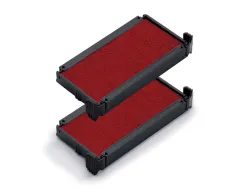 Cassette encrage trodat 6/4912 pour tampon encreur printy coloris rouge pack 2 unites