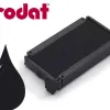 Cassette encrage trodat 6/50 pour tampon metal line 5030/5200/5430/5431/5435/5446 coloris noir boite 10 unites