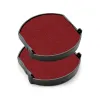 Cassette encrage trodat 6/4642 pour tampon encreur printy coloris rouge pack 2 unites
