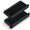 Cassette encrage trodat 6/4913 pour tampon encreur printy coloris noir pack 2 unites