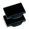 Cassette encrage trodat 6/53 pour tampon encreur printy coloris noir pack 2 unites