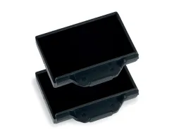 Cassette encrage trodat 6/53 pour tampon encreur printy coloris noir pack 2 unites
