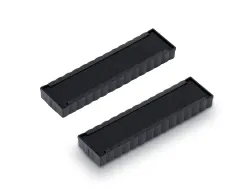 Cassette encrage trodat 6/4916 pour tampon encreur printy coloris noir pack 2 unites