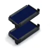 Cassette encrage trodat 6/4911 pour tampon encreur printy coloris bleu pack 2 unites