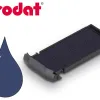 Cassette encrage trodat 6/9411 pour tampon mobile printy 9411 38x14mm coloris bleu
