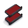 Cassette encrage trodat 6/4911 pour tampon encreur printy coloris rouge pack 2 unites