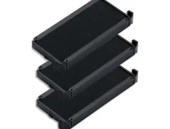 Cassette encrage trodat 6/4913a pour tampon printy 4913/4913t/4953 coloris noir boite 10 unites