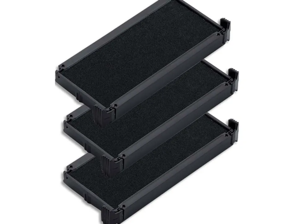 Cassette encrage trodat 6/4913a pour tampon printy 4913/4913t/4953 coloris noir boite 10 unites