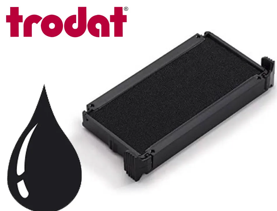 Cassette encrage trodat 6/4911a pour printy 4700/4710/4722/4722.01/4722m/4746/4800/4820/4822a/4846/4911 noir boite 10