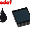 Cassette encrage trodat 6/4922a pour tampon encreur 4922 coloris noir