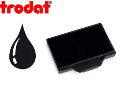 Cassette encrage trodat 6/56a pour tampon metal line 5117/5204/5206/5460/5465/5466/5558/55510pl coloris noir