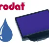 Cassette encrage trodat 6/50b pour tampon metal line 5030/5200/5430/5431/5435/5546 coloris bleu
