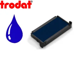 Cassette encrage trodat 6/4914b pour tampon encreur printy 4914 coloris bleu