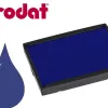 Cassette encrage trodat 6/4929b pour tampon encreur printy 4929/4729 taille empreinte 50x30mm coloris bleu
