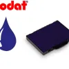 Cassette encrage trodat 6/58b pour tampon professionnal metal line 5274/5474/5208/5480/55418/555812 coloris bleu