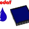 Cassette encrage trodat 6/4923b pour tampon encreur printy 4923/4930 taille empreinte 30x30mm coloris bleu