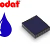 Cassette encrage trodat 6/4921b pour tampon encreur printy 4921 taille empreinte 12x12mm coloris bleu