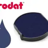 Cassette encrage trodat 6/46025b pour tampon encreur printy 46025/46125 diametre 25mm coloris bleu