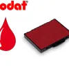 Cassette encrage trodat 6/58c pour tampon professionnal metal line 5274/5474/5208/5480/55512/55418 coloris rouge