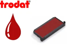 Cassette encrage trodat 6/4914c pour tampon printy 4914 coloris rouge