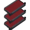 Cassette encrage trodat 6/4912c pour tampon printy 4912/4912t/4952/4992/x-print coloris rouge boite de 10 unites