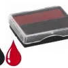 Cassette sign encre noire et rouge pour dateur automatique m1110