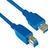 Câble usb a-b 3.0 relie pc à imprimante scanner disque dur externe longueur câble 3m