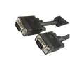 Câble vga hd/db15 relie pc à moniteur prise femelle db15 longueur câble 1,8m